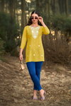 Colors Vol 6 Tips And Tops Rayon Embroidery Western Top Orders In India